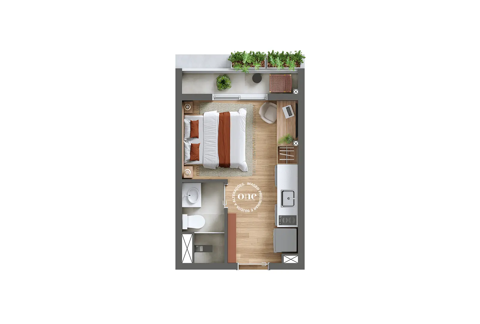 Nex One Sarutaiá Jardins Plantas